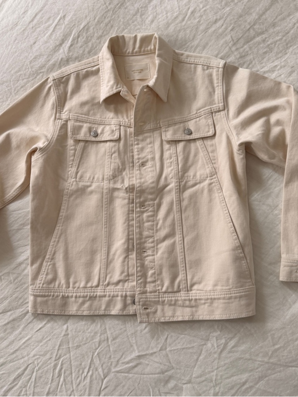 Aime Leon Dore Women’s Cream Trucker Jacket M